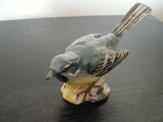 Vintage Beswick 1041 Grey Wagtail Bird Figure -
