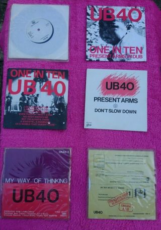 x18 Vintage 1980’s Vinyl LP 45’s/7 Inch Singles - UB40,  Bob Marley & Others 3