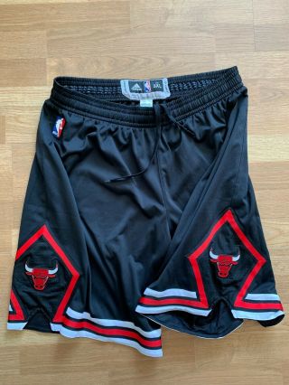 Felicio Game Worn Chicago Bulls Black Shorts,  Size 3xl,  2