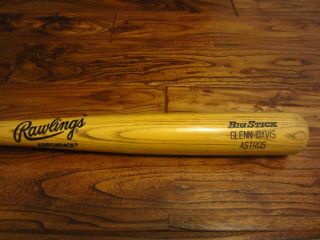 Glenn Davis 1990 Houston Astros Game Rawlings Bat All - Star 1986 (orioles)