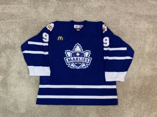 Toronto Marlies Game Worn Ahl Authentic Jersey 56 Maple Leafs