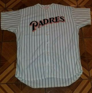1991 San Diego Padres Game / Worn Home Jersey - Andy Benes