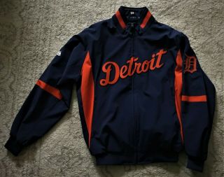 Andy Van Slyke Game 2008 Detroit Tigers Jacket,  Mlb Authentication