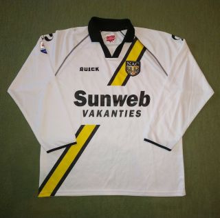 Nac Breda 3 Penders 2005/2006 Away Match Worn Shirt Jersey Longsleeve Quick