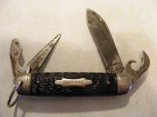 Vintage Imperial Kamp - King Pocket Knife With Bail