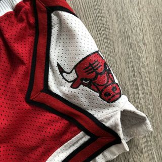 1987 Vintage Chicago Bulls Sand Knit Game Shorts Authentic Michael Jordan Sz 30 3