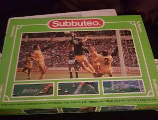 Vintage Subbuteo Boxed Set (60140) Incomplete