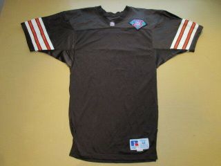 Cleveland Browns 1994 Nfl 75th Anniversary Team Issue Pro Cut Game Jersey 44,  2 "
