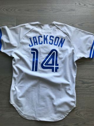 Darrin Jackson Game Worn 1993 Toronto Blue Jays Signed Jersey