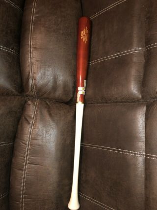 Nick Swisher Game Used/issued Bat Cleveland Indians 2013 Very Rare