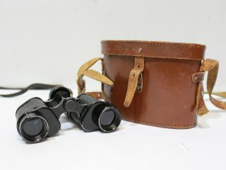 Vintage Lancaster & Thorpe 8 X 26 Binoculars,  Leather Case - 250