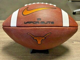 2019 University Of Texas Longhorns Game Ball - Nike Vapor Elite Football
