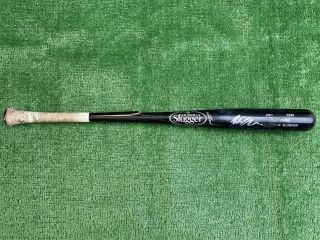 San Diego Padres Wil Myers Autographed Game Baseball Bat