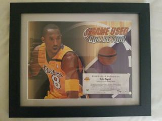 Framed 2003 Upper Deck Collectibles Kobe Bryant Game - Basketball 30/40
