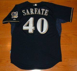 Dennis Sarfate Milwaukee Brewers Game Jersey (fukuoka Softbank Hawks Japan