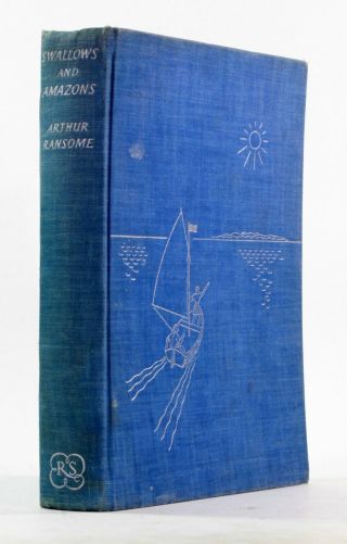 Swallows And Amazons Arthur Ransome 1958 Vintage First Edition Illustrated Hb