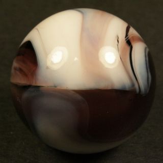 Vintage Marble 21/32 " Cac Christensen Agate Onyx Slag