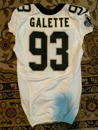 Junior Galette Orleans Saints Game Issued Jersey Size 42