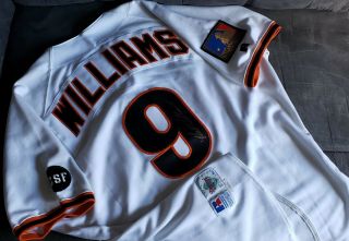 1994 San Francisco Giants Matt Williams Autographed Game Worn Jersey