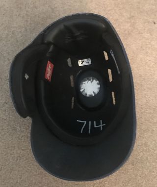 Juan Uribe 2015 Game Worn & NY Mets WORLD SERIES Helmet - MLB Hologram 3