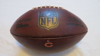 2016 Game Chicago Bears Wilson Nfl Leather Football Great Official Ball