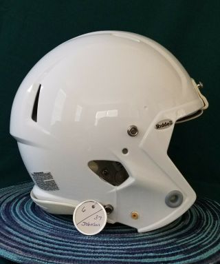 37 Matt Johnson Cowboys Nfl Player Worn Helmet No Facemask & No Decals - Size M