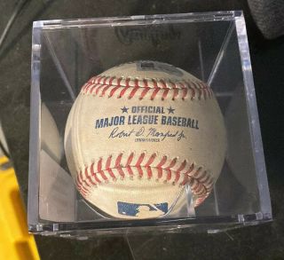 Washington Nationals Game - Ball (juan Soto) Rookie 2018 Mlb Authenticated