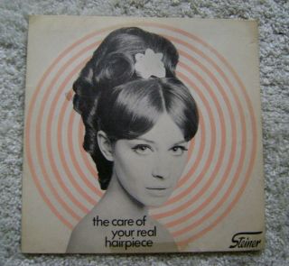 Vintage Steiner Flexi - Vinyl 7 " Record - The Care Of Your Real Hairpiece - Vgc