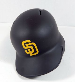 San Diego Padres Game Issued Right Brown Batting Helmet 7.  375 Sdp0843
