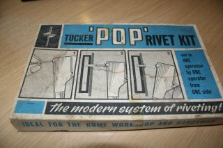 Vintage Tucker Pop Rivet Kit - Ck2 - Box