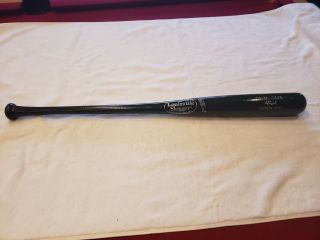 Sweet A.  J.  Pierzynski Ls Black Model C243 Game Bat,  Minnesota Twins,