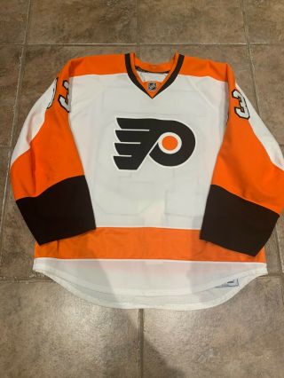2010 - 11 Dan Carcillo Game Worn Jersey Philly For Steve