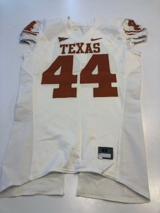 Game Worn Texas Longhorns Football Jersey Size 46 44