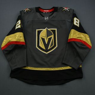 2018 - 19 William Carrier Vegas Golden Knights Game Worn Adidas Hockey Jersey