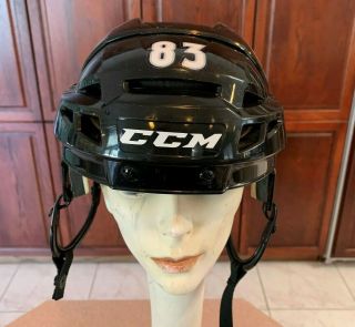 M.  Nieto 83 2019 Colorado Avalanche Game Stanley Cup Playoff Ccm Helmet