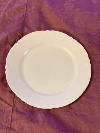 Vintage Haviland France Limoges Ranson White China Bread And Butter Plate