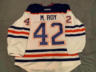Edmonton Oilers Game Worn Jersey M Roy