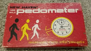 Vintage Walking Pedometer,  Haven