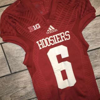 2014 Adidas Indiana Hoosiers Photomatched Game Jersey Tevin Coleman 49ers 2