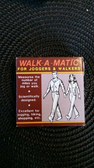 Vintage Walk - A - Matic For Joggers And Walkers 1985