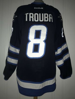 Jacob Trouba,  Winnipeg Jets 2015 - 16,  Game Worn Jersey 2