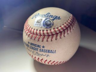 2020 Game Baseball Mookie Betts 3 - Run Home Run Game 8/9/20 Dodgers Mlb