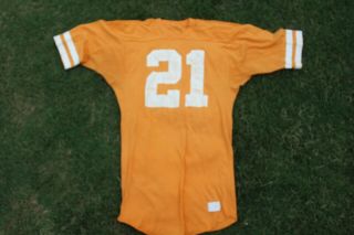 1977 - 1978 Marcus Starling University Of Tennesse Game Worn Football Jersey