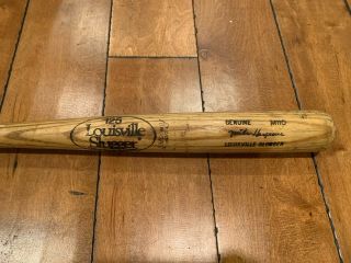 1980 Mike Hargrove Indians Louisville Slugger 125 Game Baseball Bat 35 "