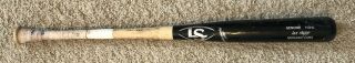 Ian Happ Chicago Cubs 2018 Game Ls Bat Great Use Nr Auto