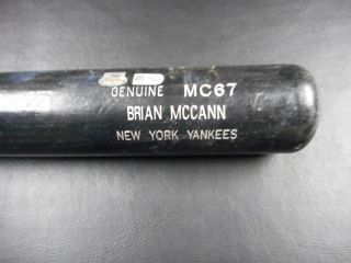 2014 Brian Mccann Game Bat York Yankees Steiner Cert.  Psa/dna Braves