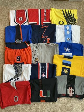 Nike College Basketball Authentic Game Worn Team Issued Shorts Size L,  Xl,  38/40