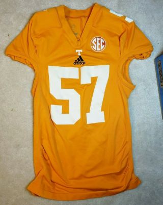 Tennessee Volunteers Game Worn Issued Home Jersey Team Player Vols Adidas