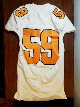For AL BO Tennessee Volunteers Game Worn Issued Away Jersey Adidas Team 2
