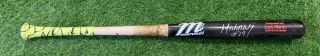 Jose Abreu Chicago White Sox Game Bat 2016 Signed Uncracked Psa Gu 10
